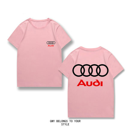 T-shirt Audi Coton Manches courtes Imprimé Col Rond Homme